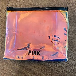 PINK Holographic Mini Tavel / Makeup Bag